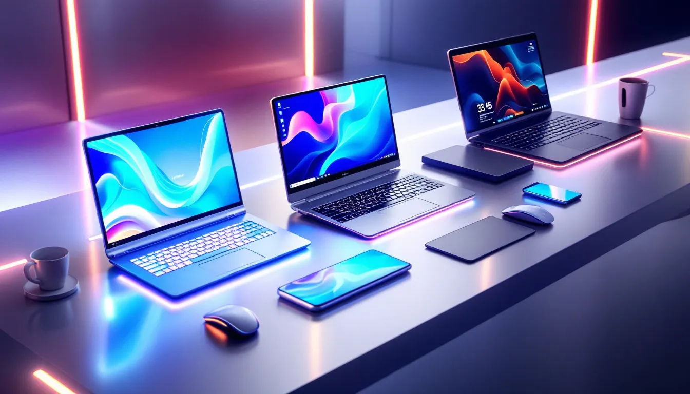 Softwarekompatibilität und Betriebssysteme für mobile Workstations.