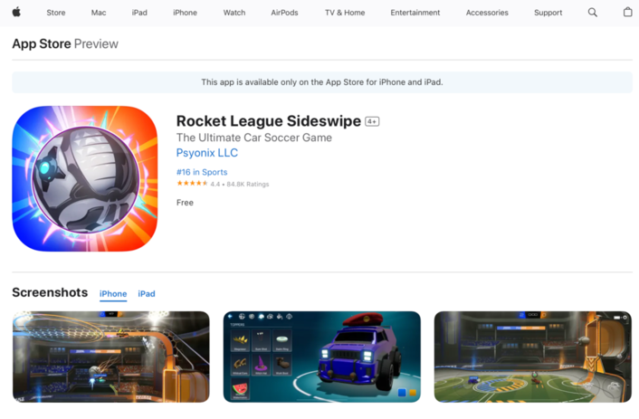 Rocket League Sideswipe - Apps on Google Play