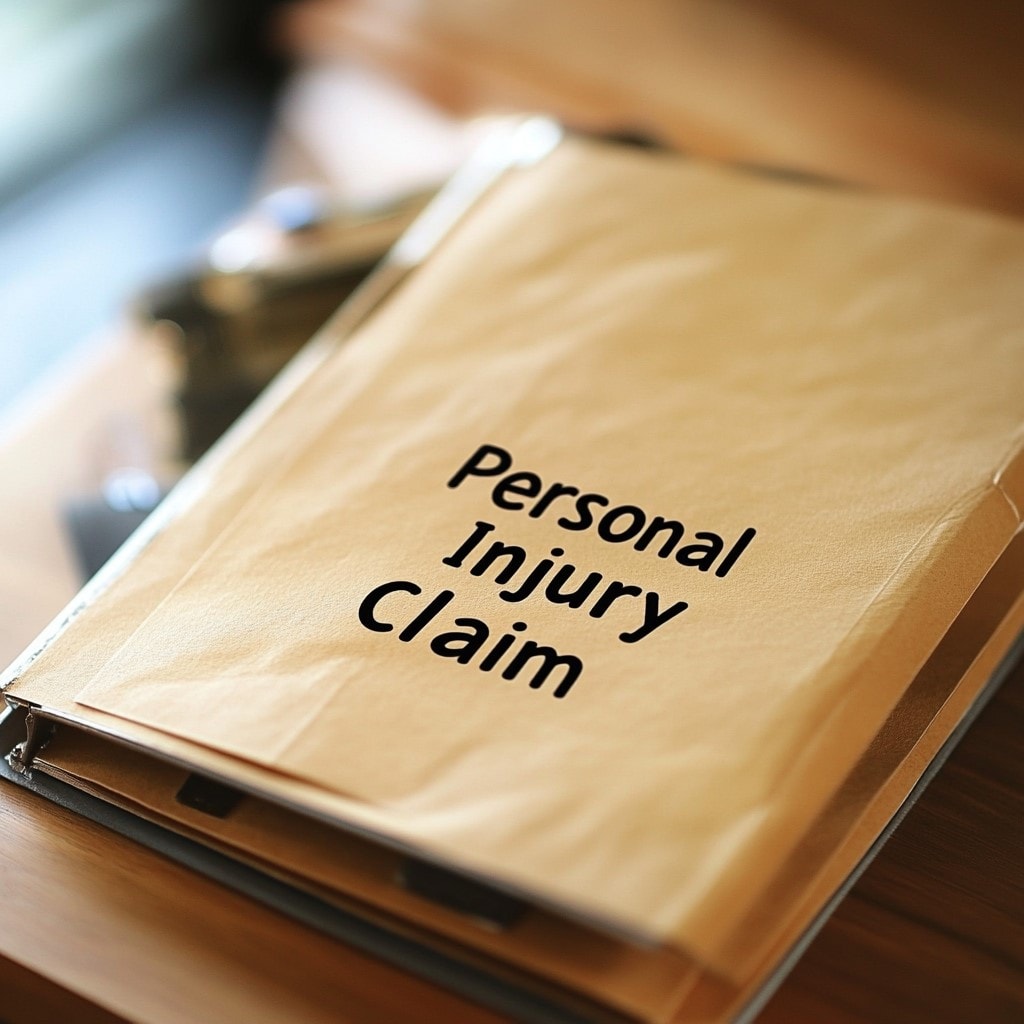 Personal Injury Claim folder