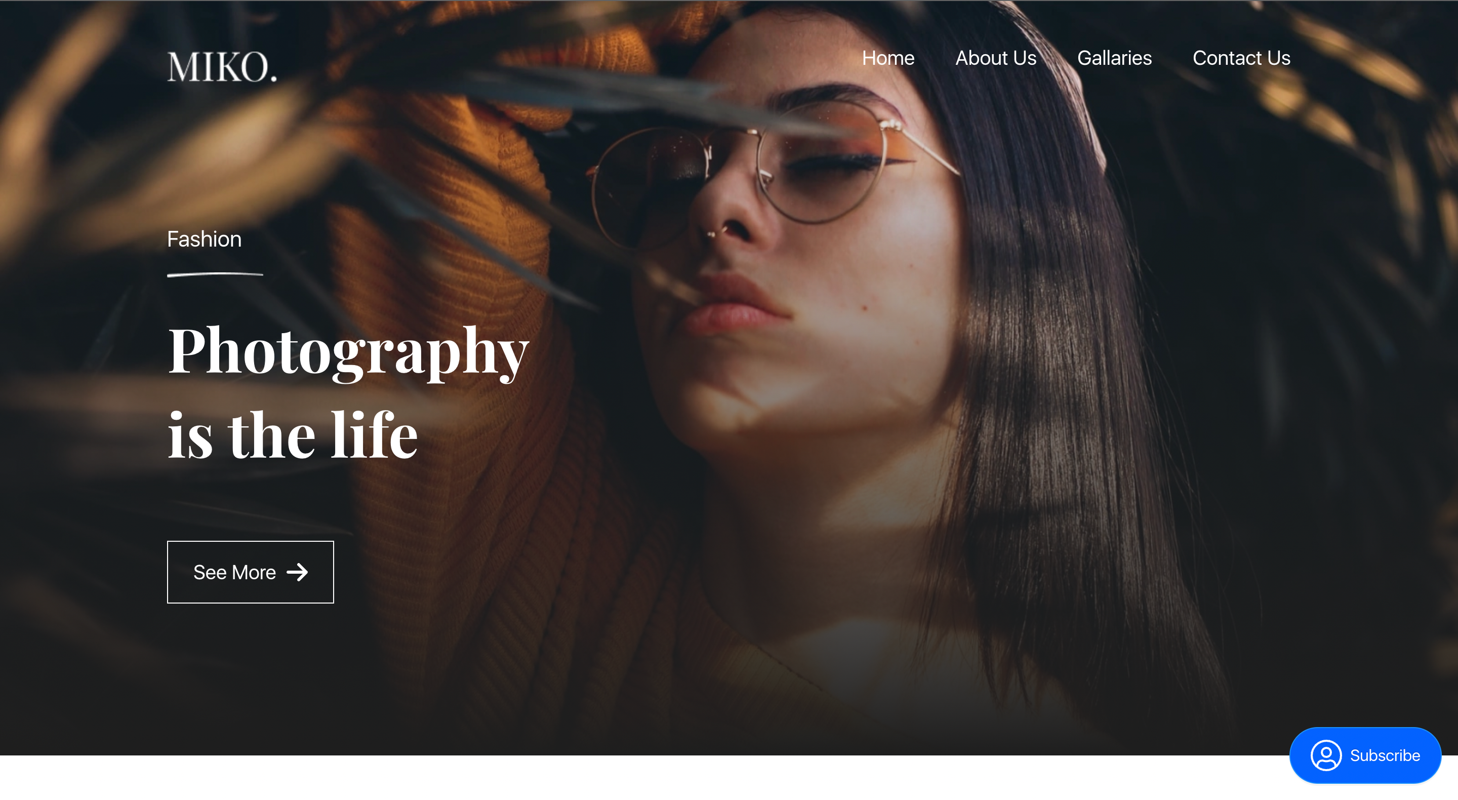 photography template examples