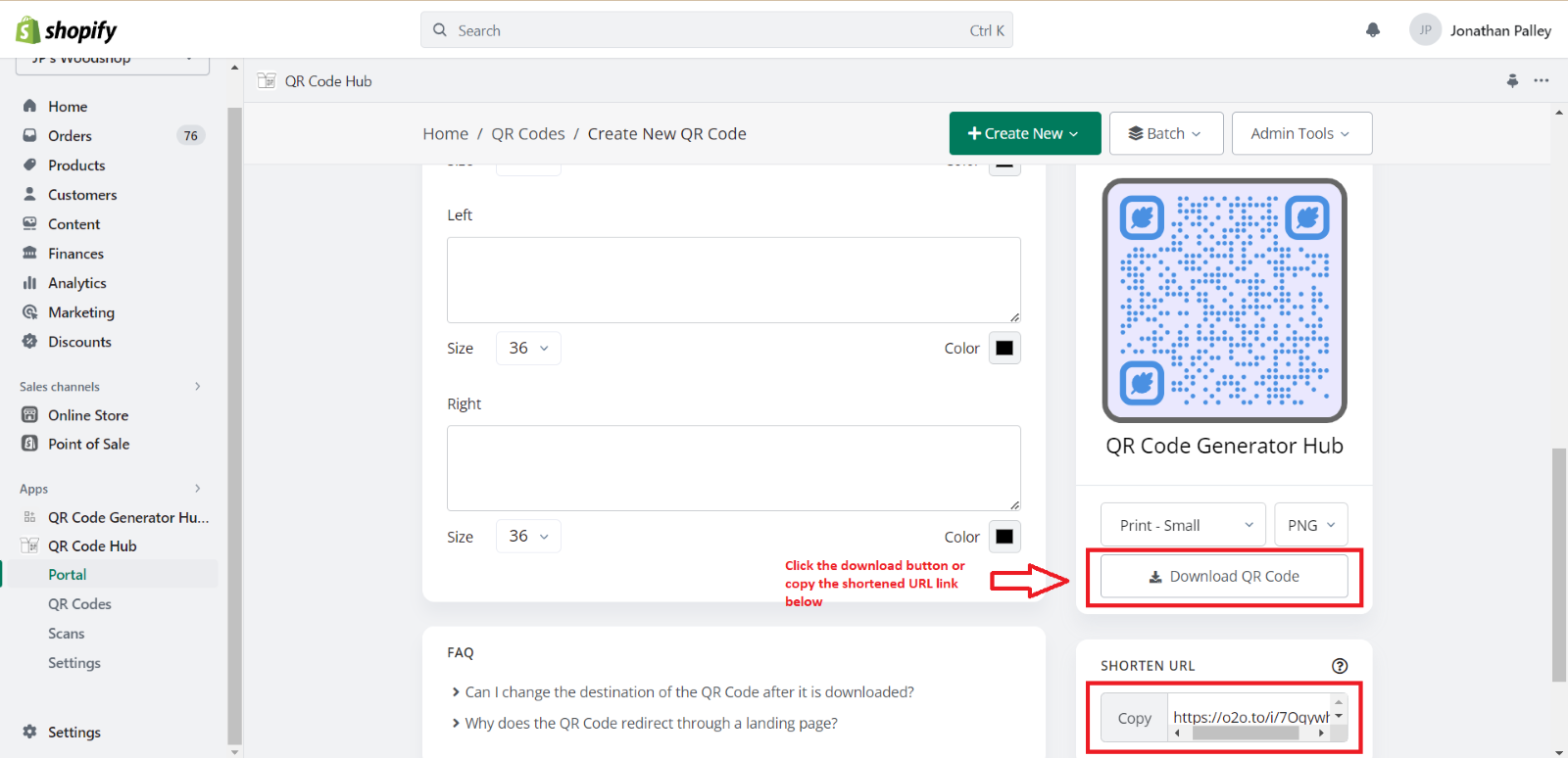 Step 6: Create QR Codes