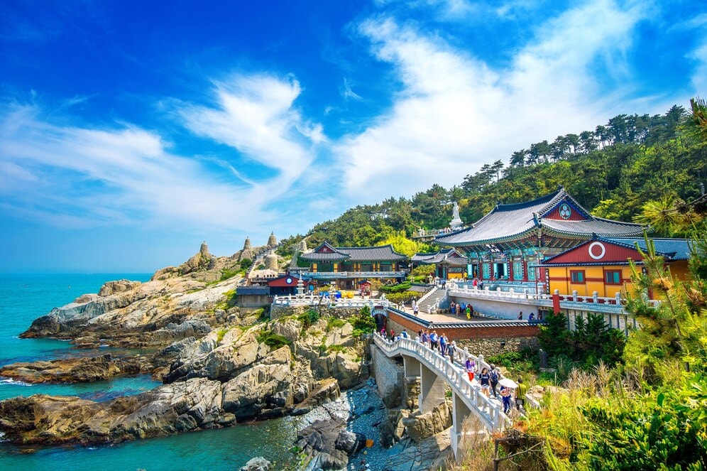 Busan buddhist temple