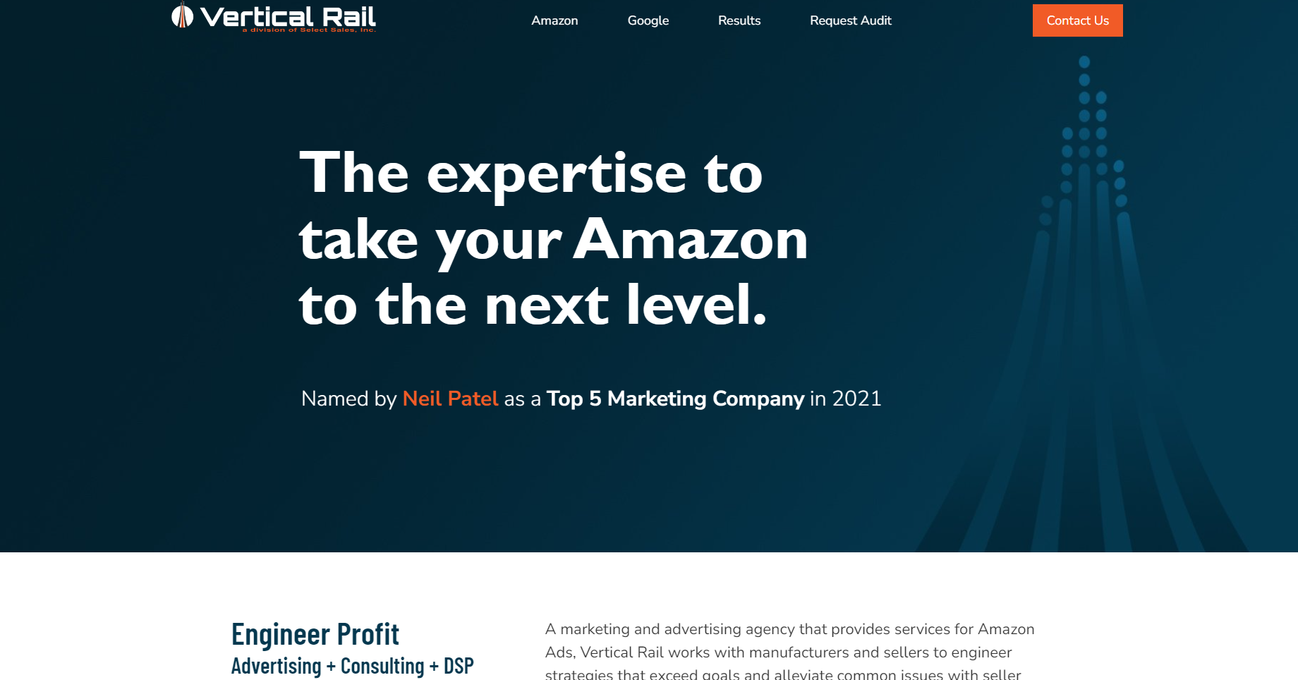 Vertical Rail Amazon Services