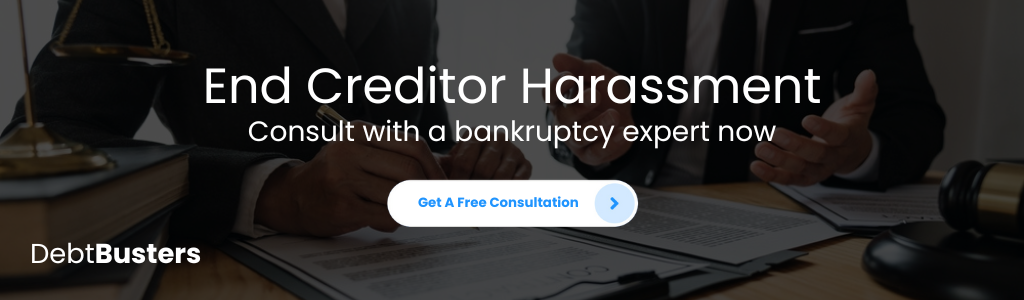 A worried individual sits at a desk, overwhelmed by a pile of credit card bills and a court summons for debt collection, contemplating their options and the potential consequences of a default judgment.