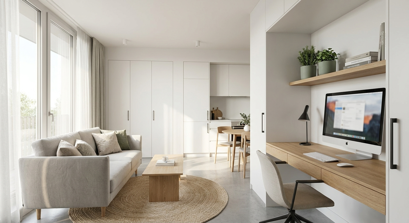 Jak urządzić mieszkanie 40 m² zgodnie z potrzebami domowników?