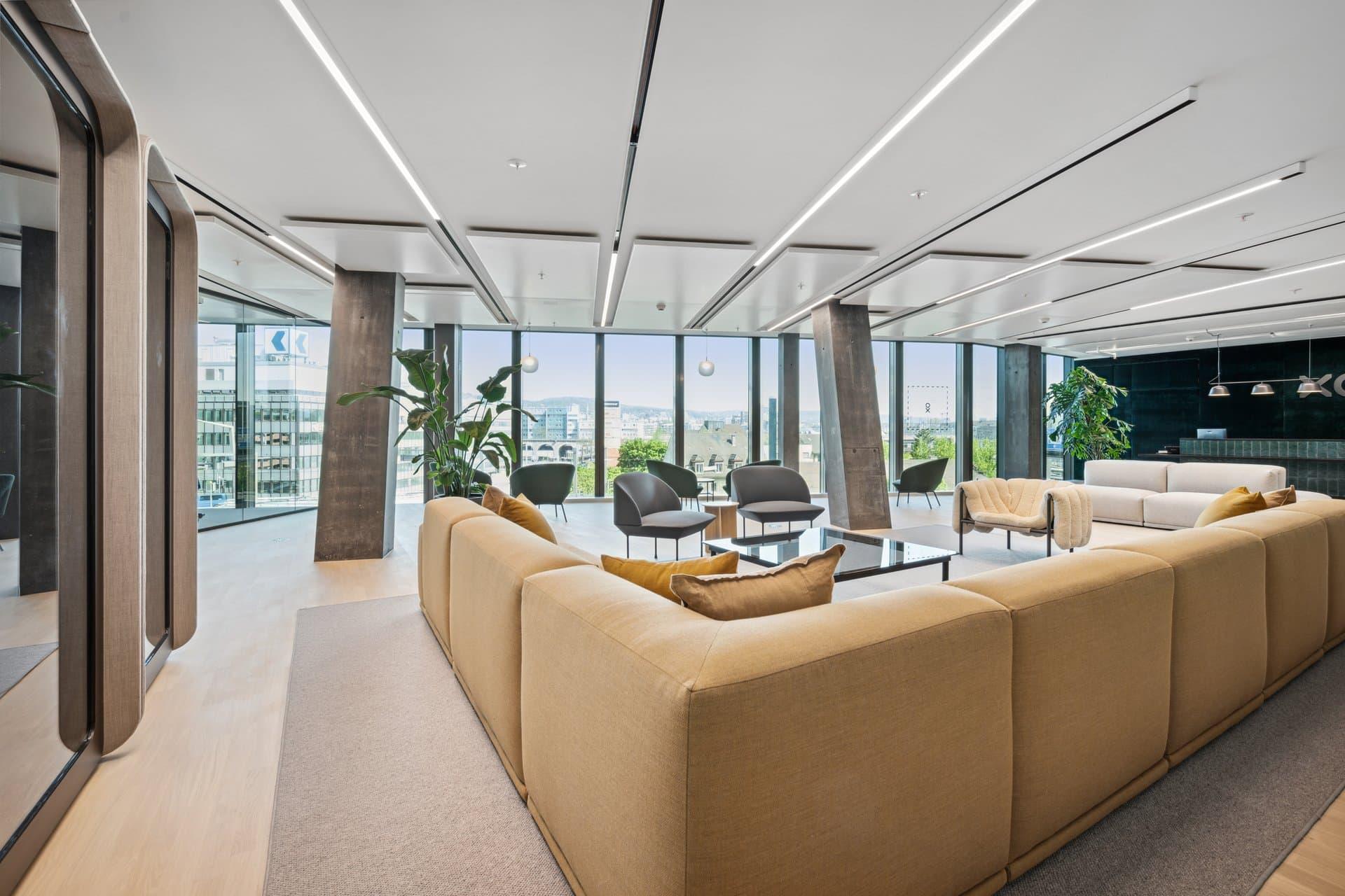 Bild, das den nachfolgenden Coworking Space in Zürich zeigt: Prime Tower