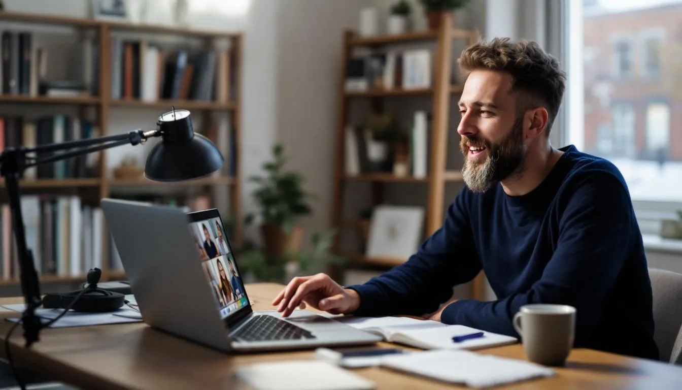 The image depicts a person engaged in communication, possibly discussing academic topics, with books and papers around them, emphasizing the importance of proper citations and referencing in research papers. This scene highlights the significance of using citation styles like APA and MLA for accurate citations and giving proper credit to sources in scholarly work.