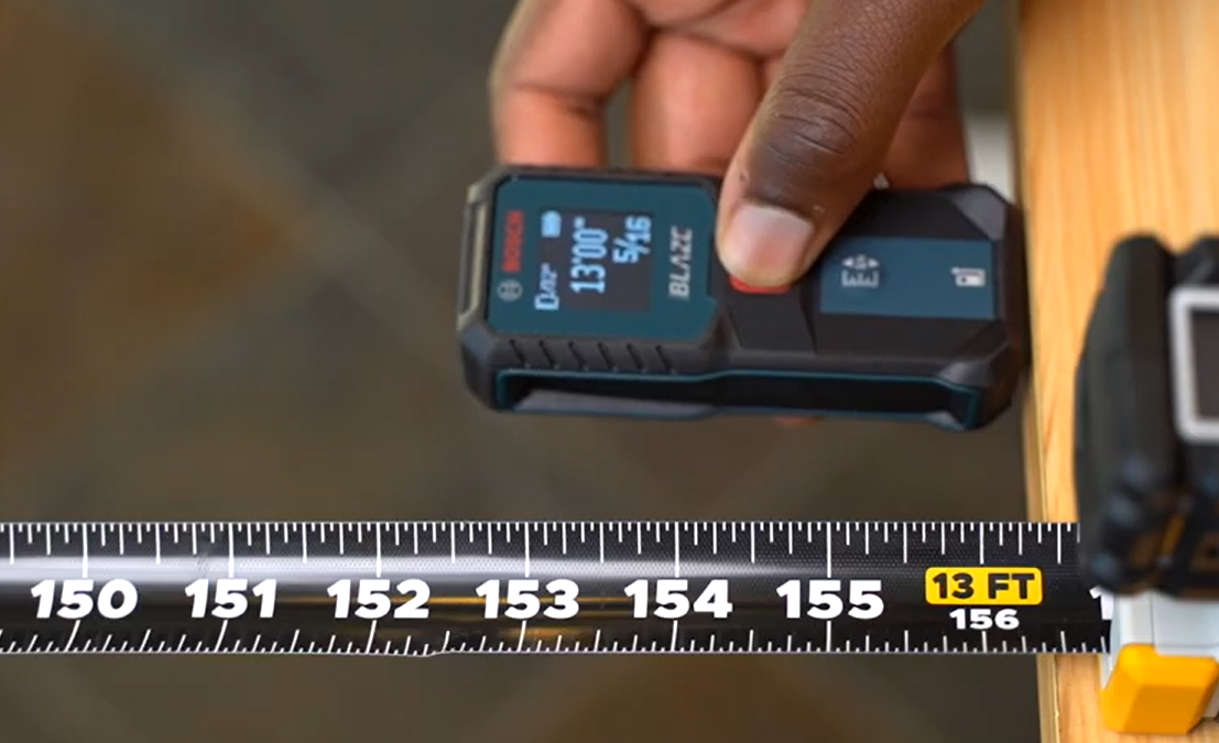 Bosch laser measure accuracy test