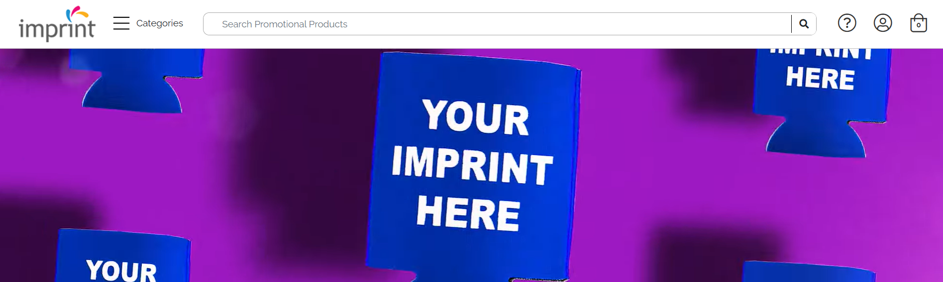 Imprint banner