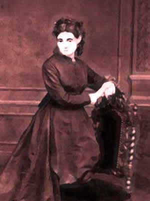 An early portrait of Madame Delphine Lalaurie.