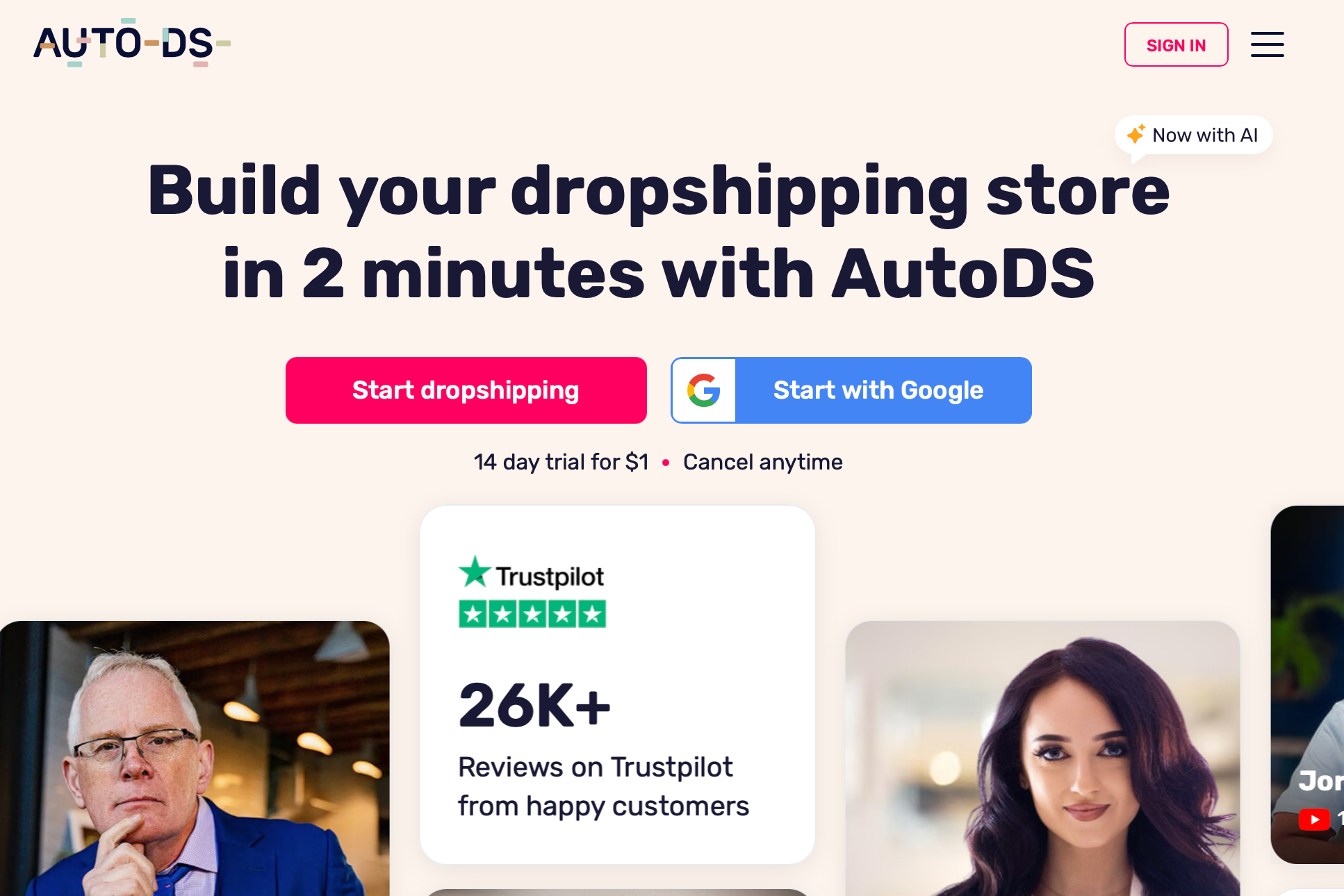 ai tools for dropshipping - autoDS