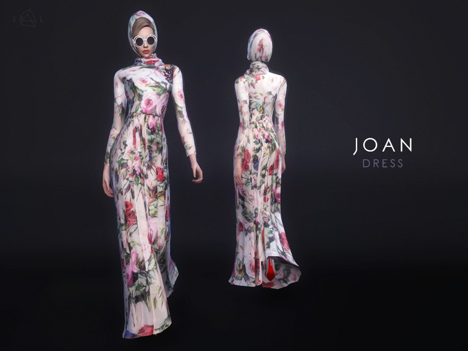 Dress & Scarf Set