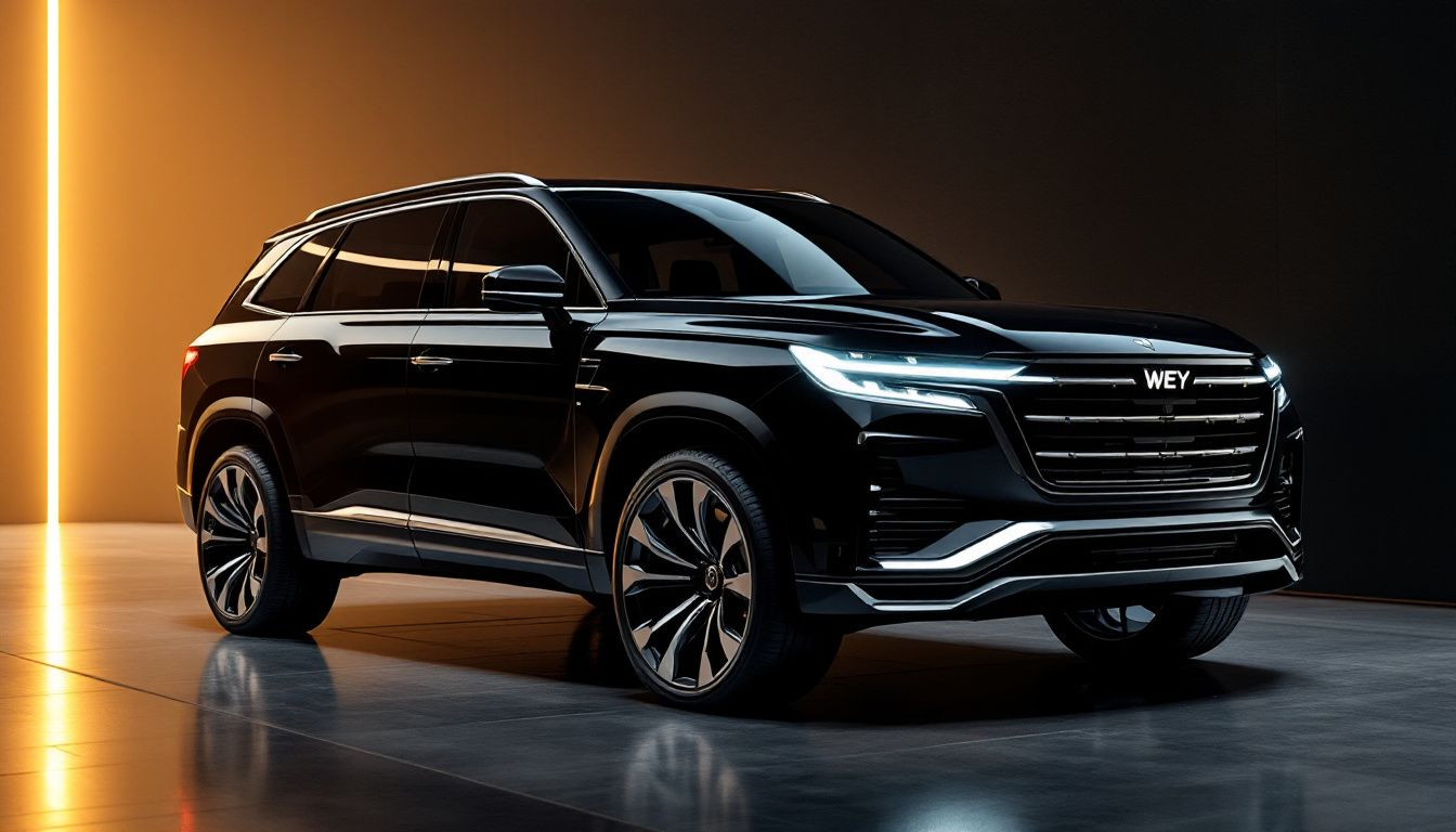 A modern WEY SUV representing the new wave of Chinese luxury SUVs.