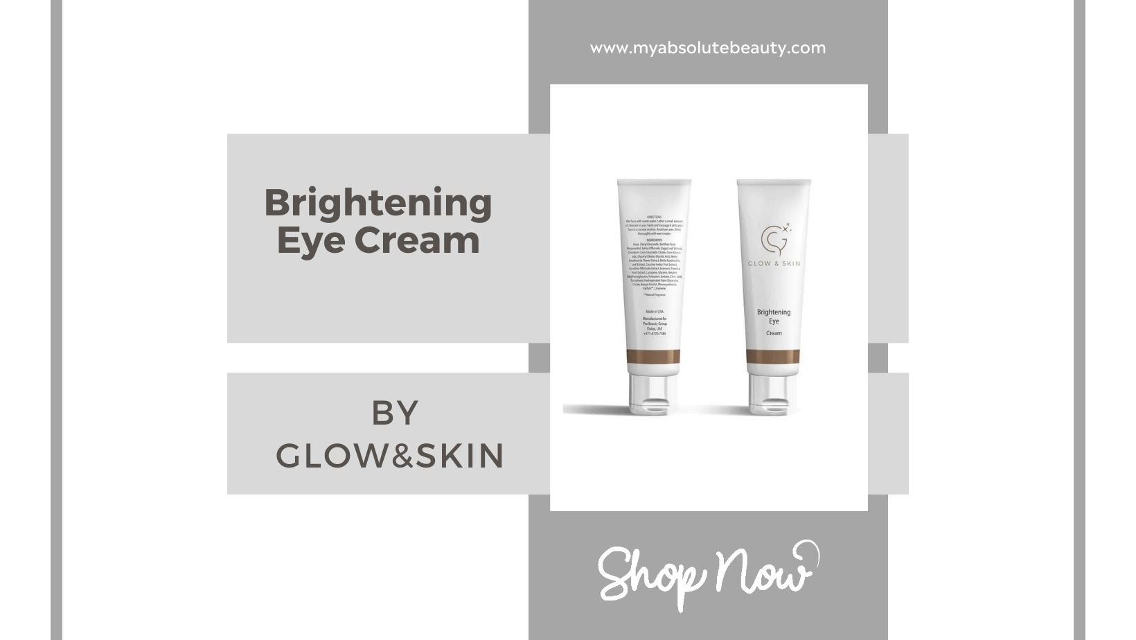 Brightening Eye Cream