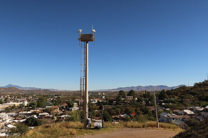 RVSS Tower on the US Mexico Border