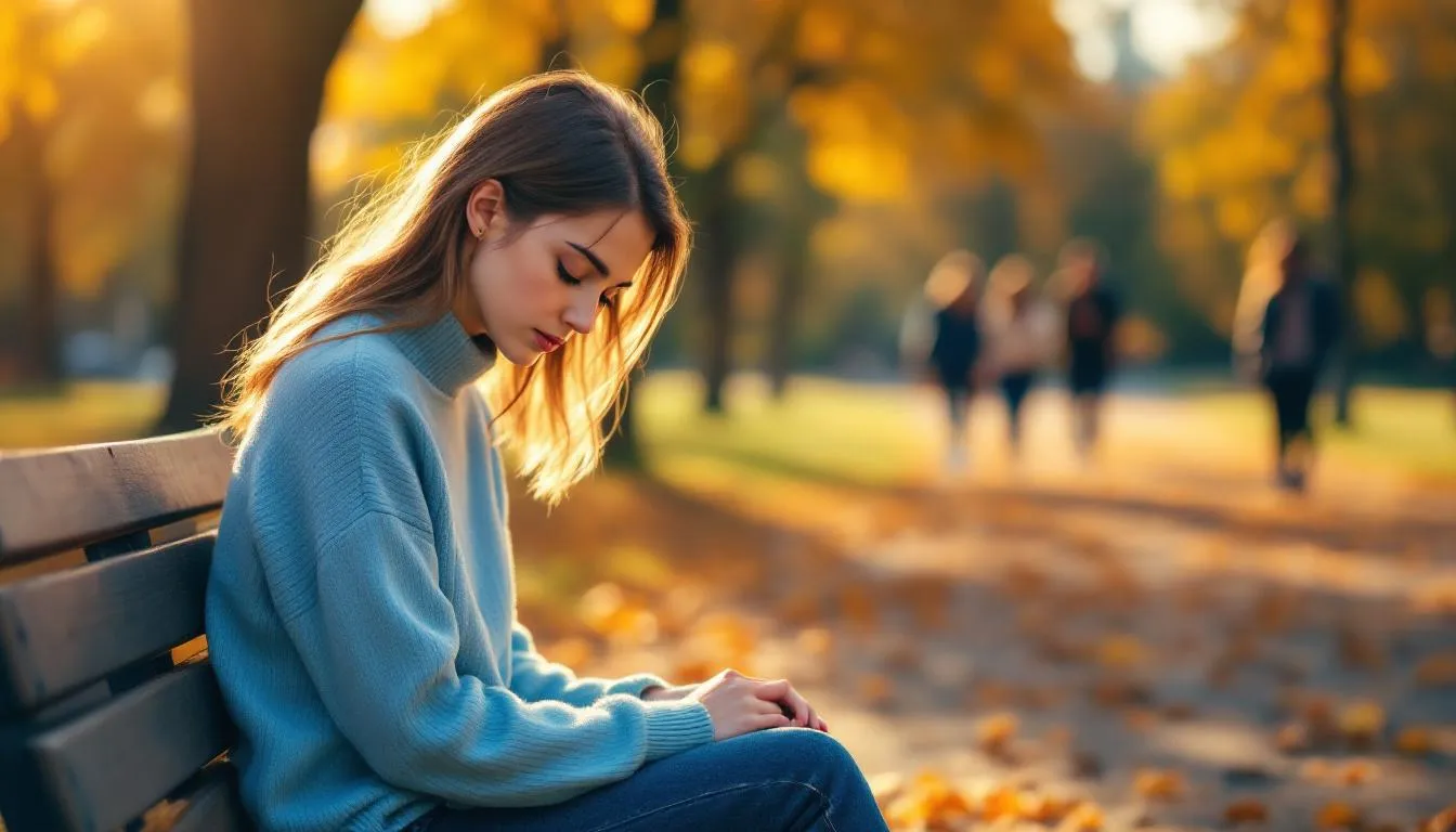 A person sits in a contemplative pose, reflecting on their life story, surrounded by personal mementos that evoke memories of significant life events and family history. This moment captures the essence of their life journey, as they gain insight into their identity and the interesting stories that have shaped their entire life.