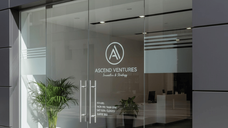 Enhance Entryways With Custom Logo or Text Films