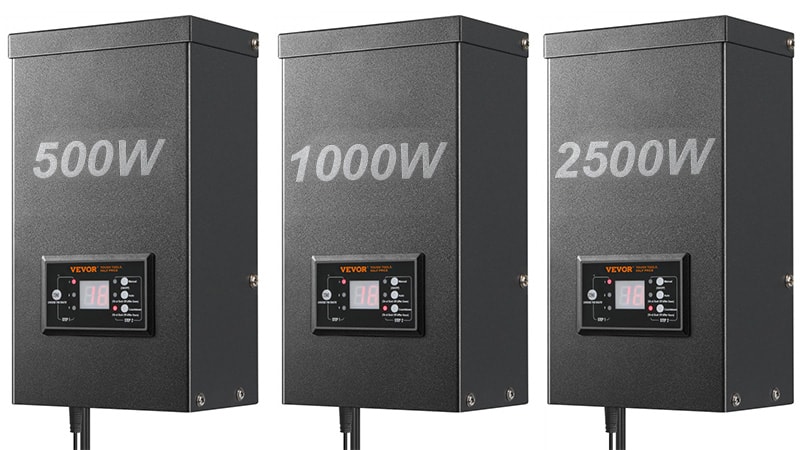 Low Voltage Transformers with Varying Wattage Capacity