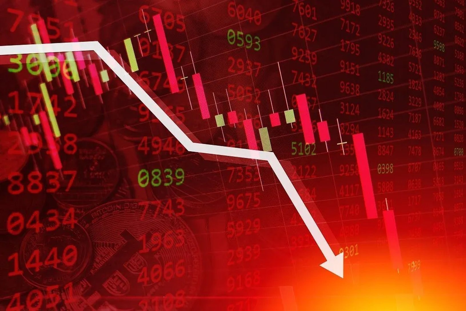 An image symbolizing the COVID-19 Market Crash, reflecting the impact on global financial markets.