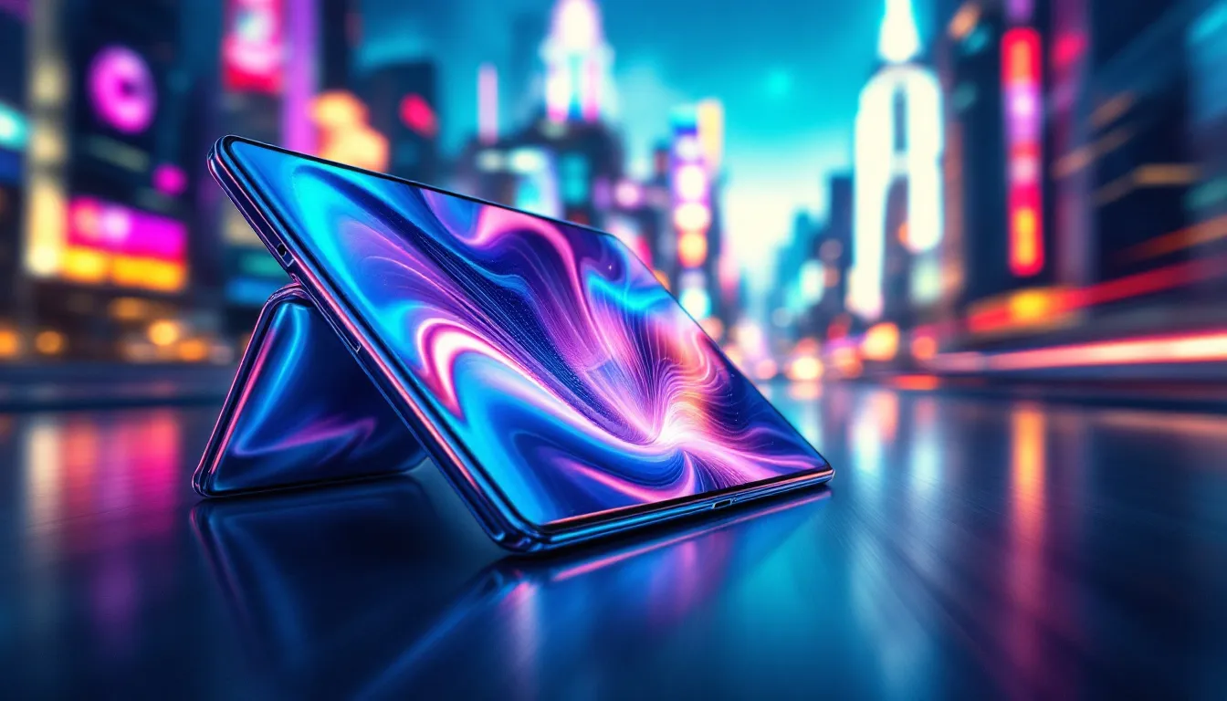 Expérience multimédia sur le Galaxy Fold 7, parfait pour les vidéos et les jeux.