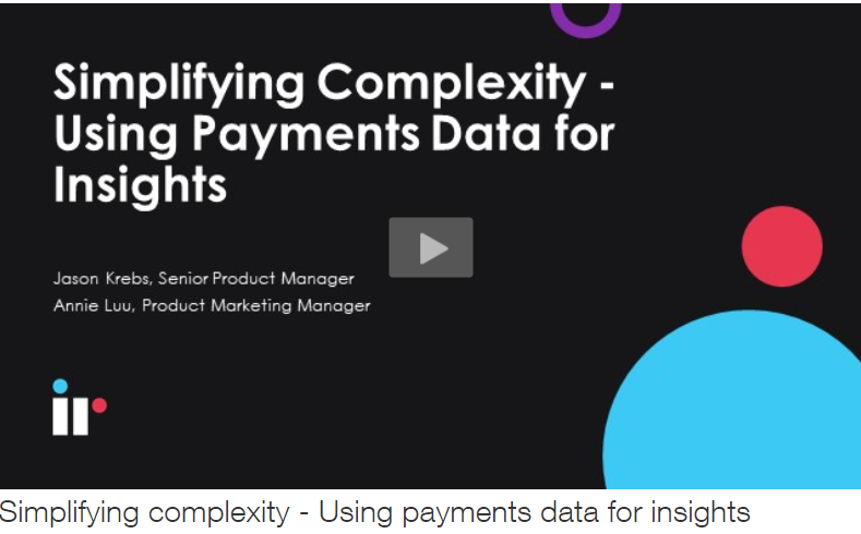 Simplifying complexity - Using payments data for insights