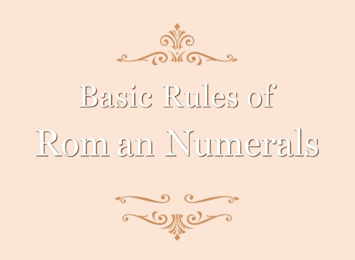 Rules of Roman Numerals