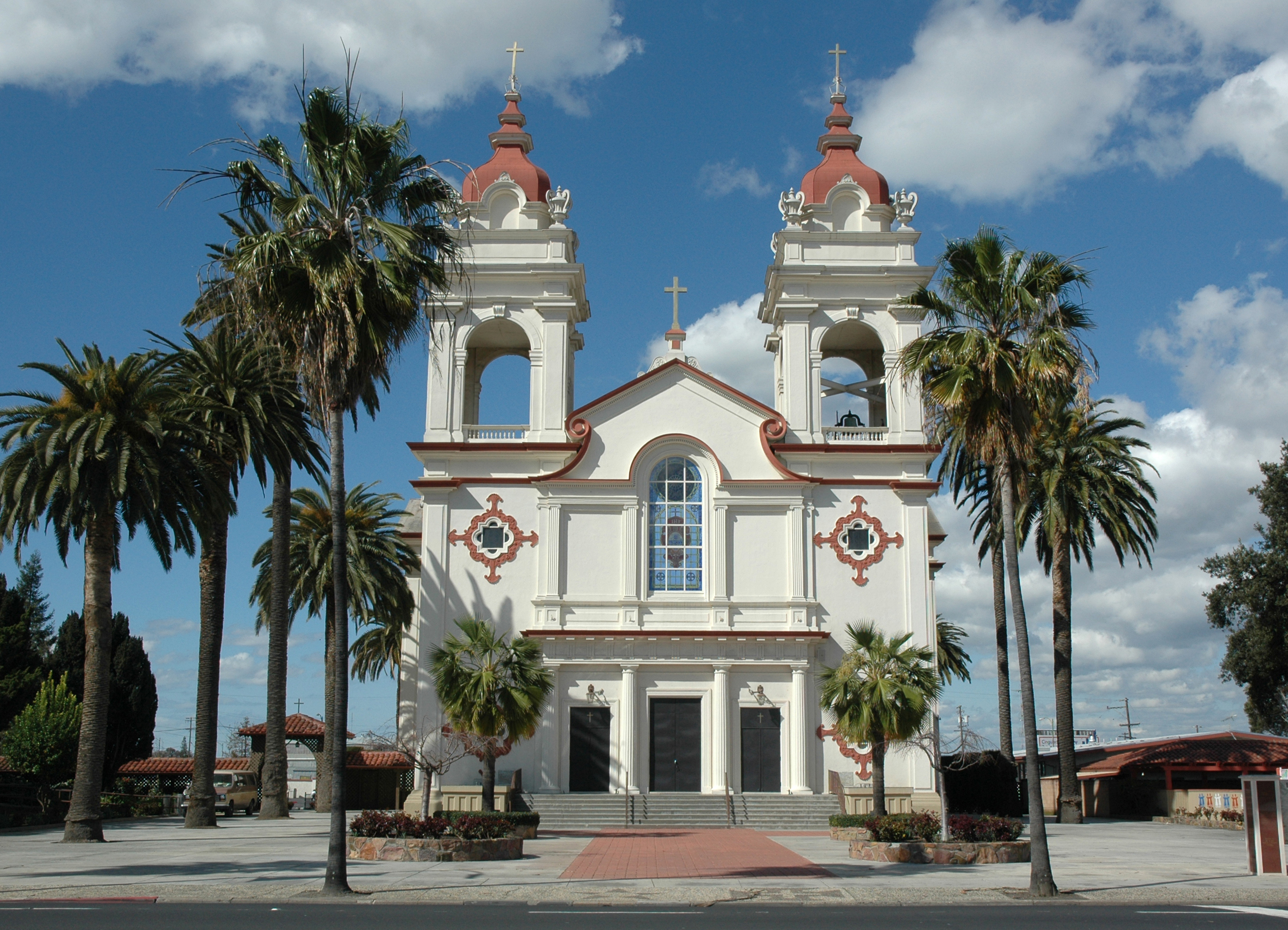 Traditional church near Santa Clara Valley, the Five Wounds Portuguese National Church