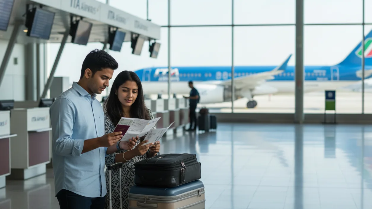 Importance of ITA Airways dummy ticket for Indian visa applicants