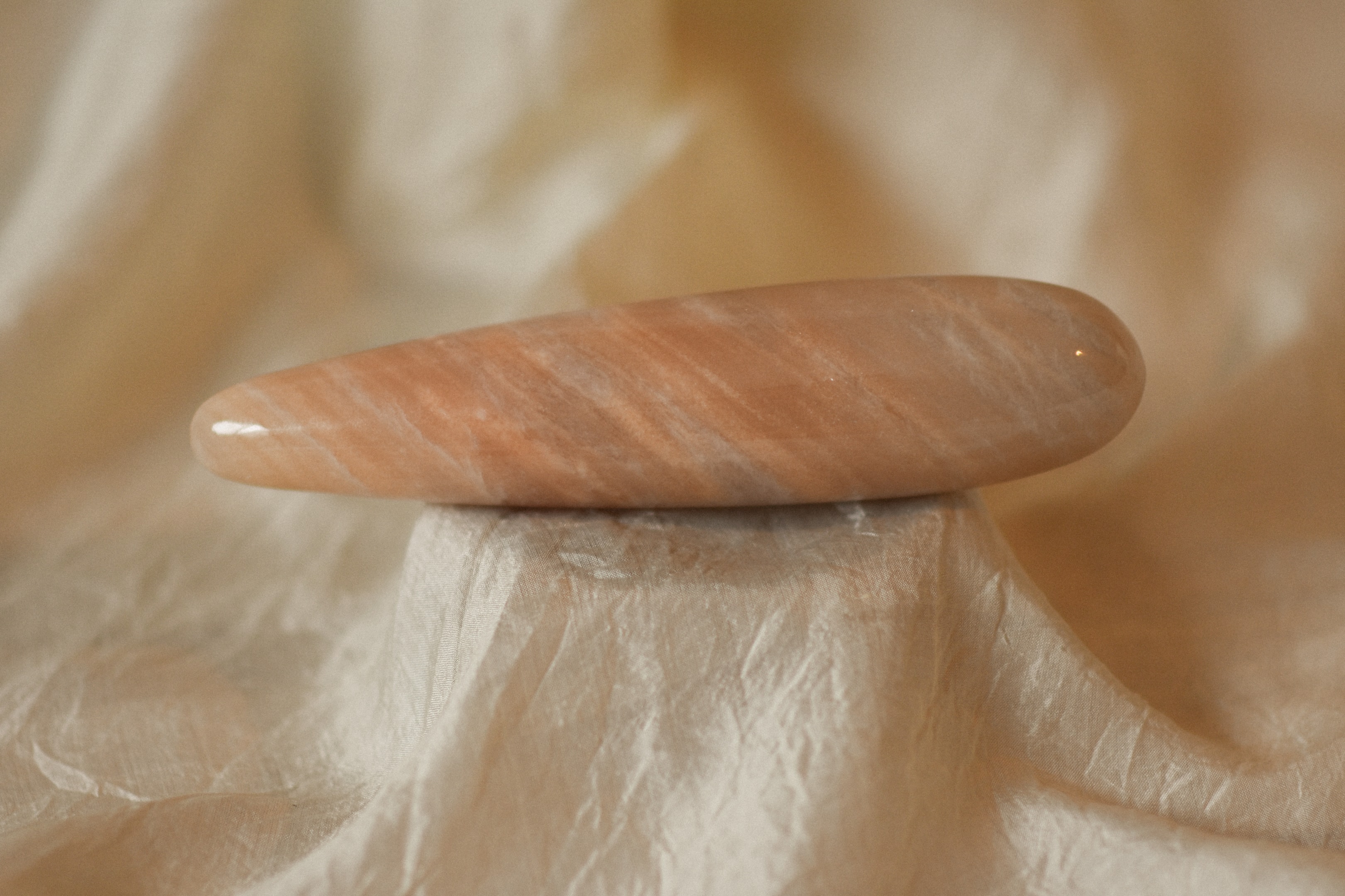 Pink Aventurine wand for reiki and self care