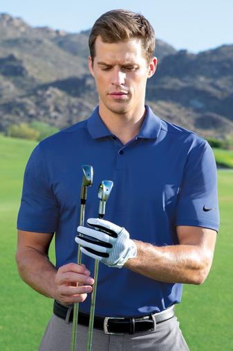 Custom polo shirts can help people look at home on a golf course