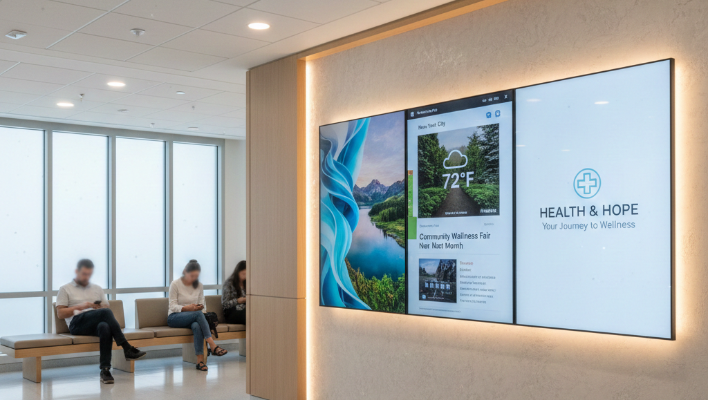 8 Best Reception Digital Signage Strategies 11 provide engaging entertainment for waiting areas