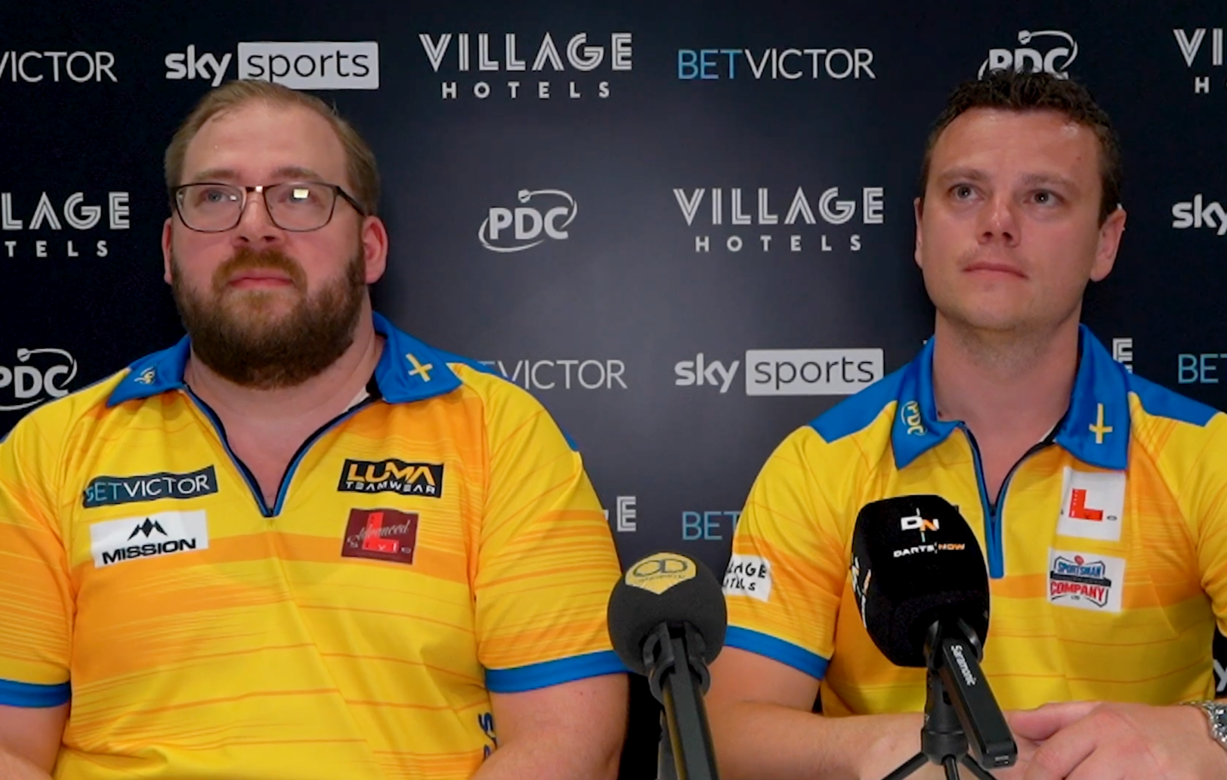 Jeffrey de Graaf och Oskar Lukasiak