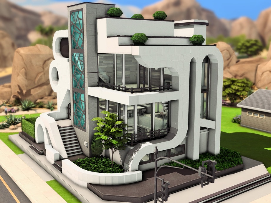 Futuristic Family House