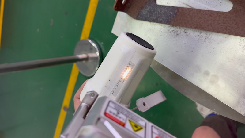 laser has superb precision