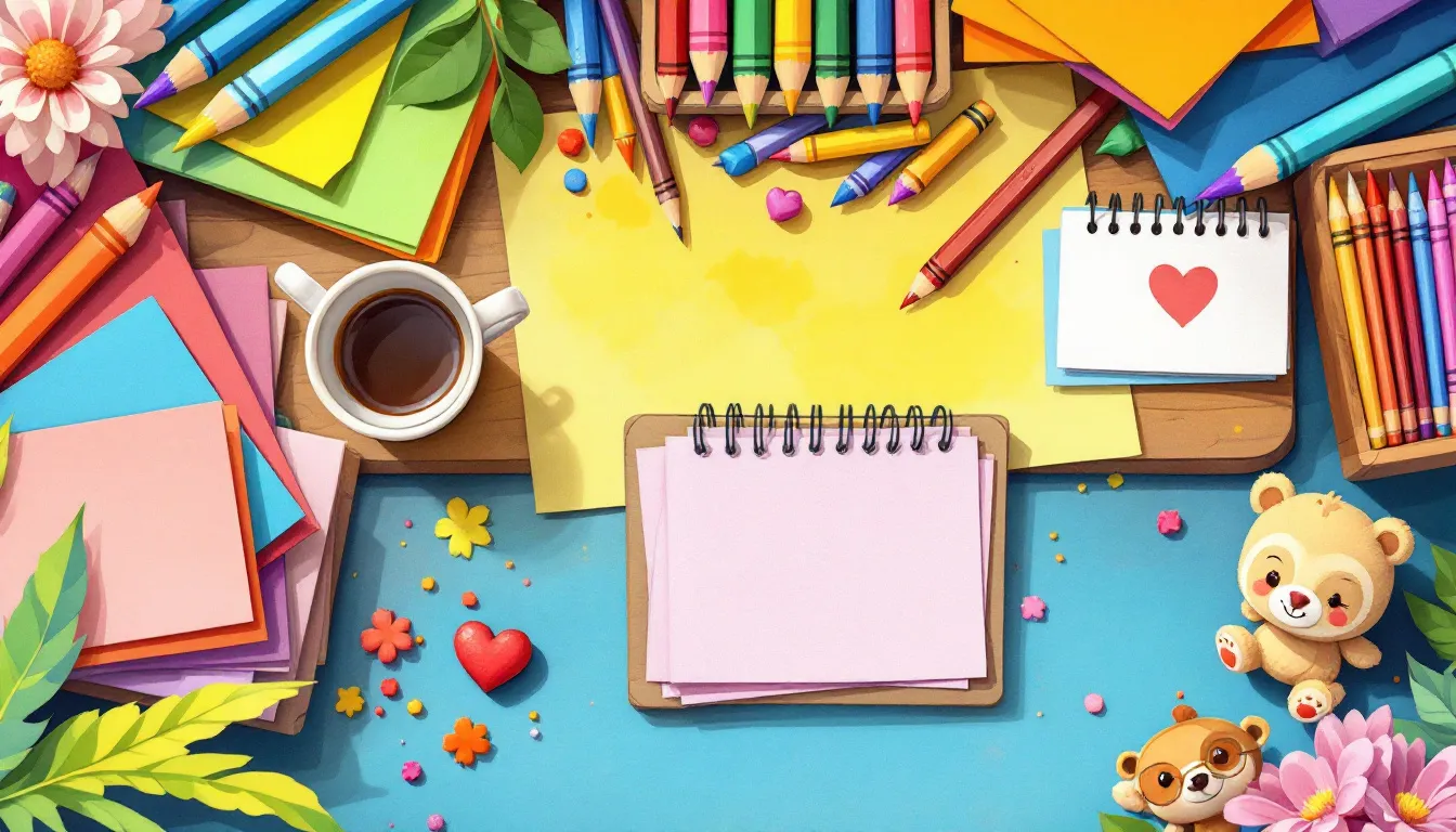 Creative art supplies showcasing unique gifts for grandparents who have everything.