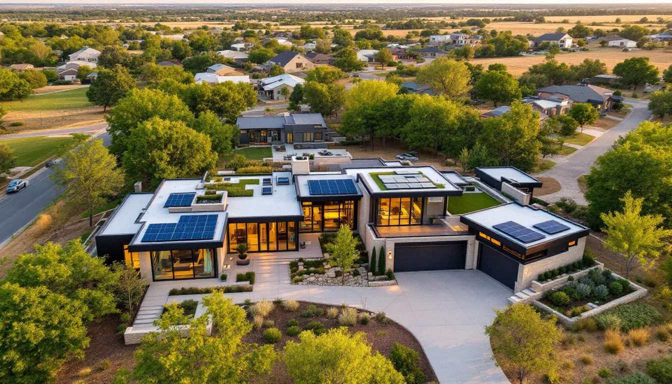 An overview of beautiful custom homes in Granbury TX.