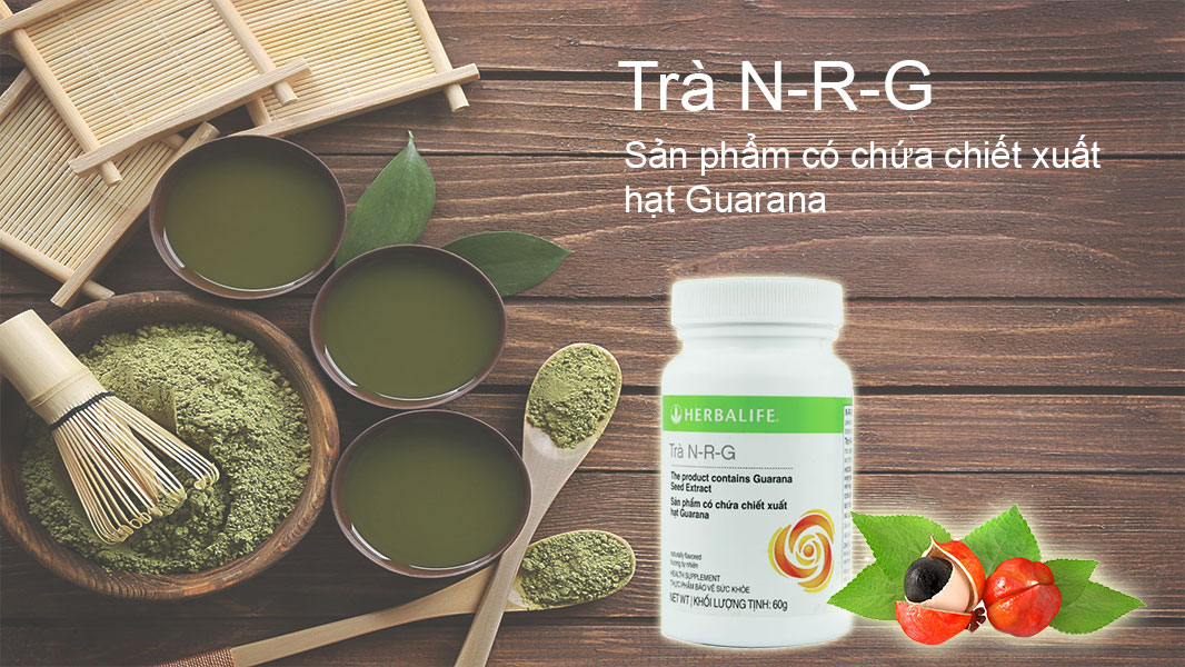 Trà N-R-G Herbalife hỗ trợ tăng cường sự tỉnh táo