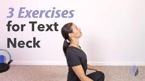 3 Exercises to Fix Text Neck | Exercises for Forward Head Posture - YouTube