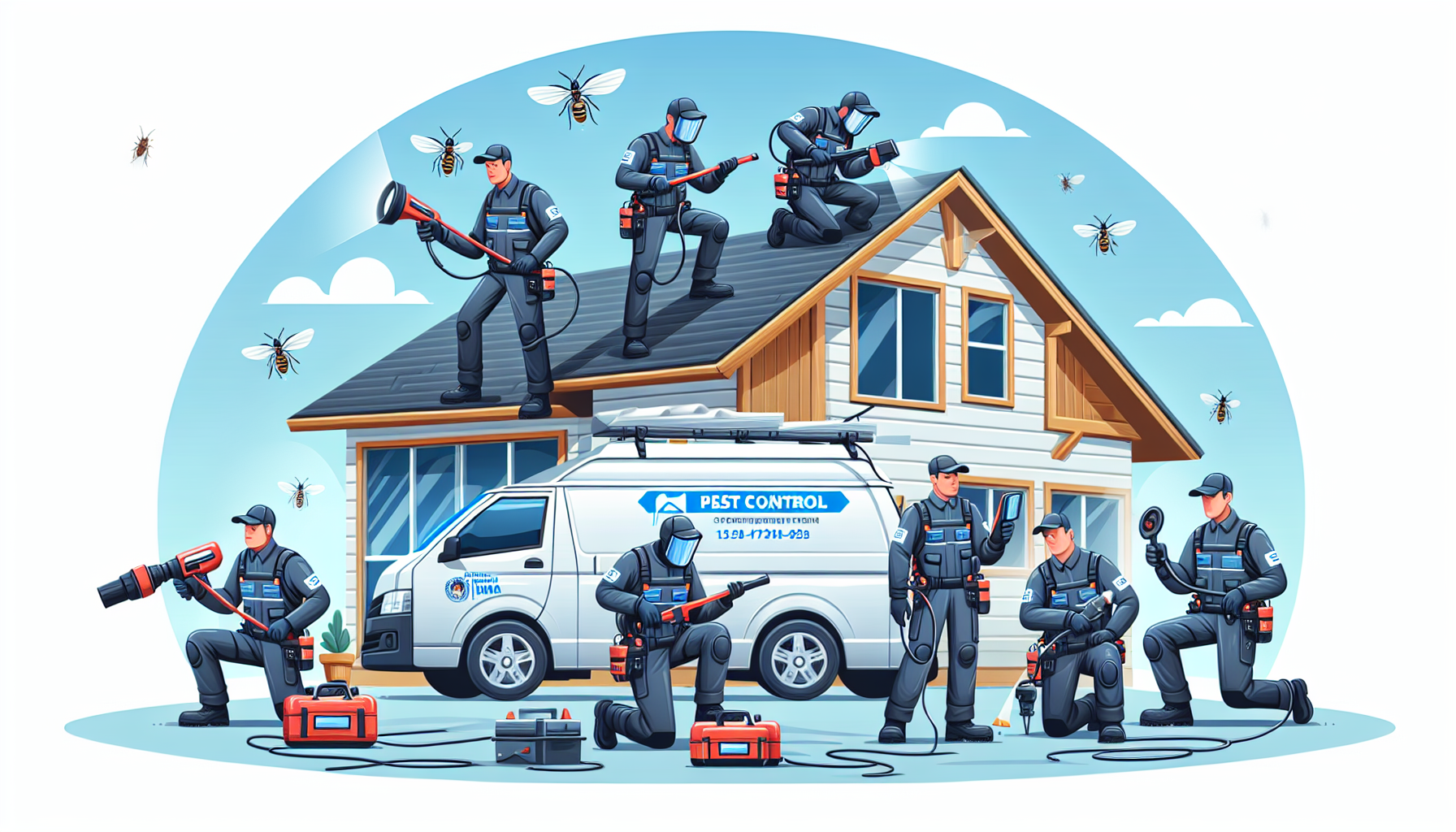Professional pest control services