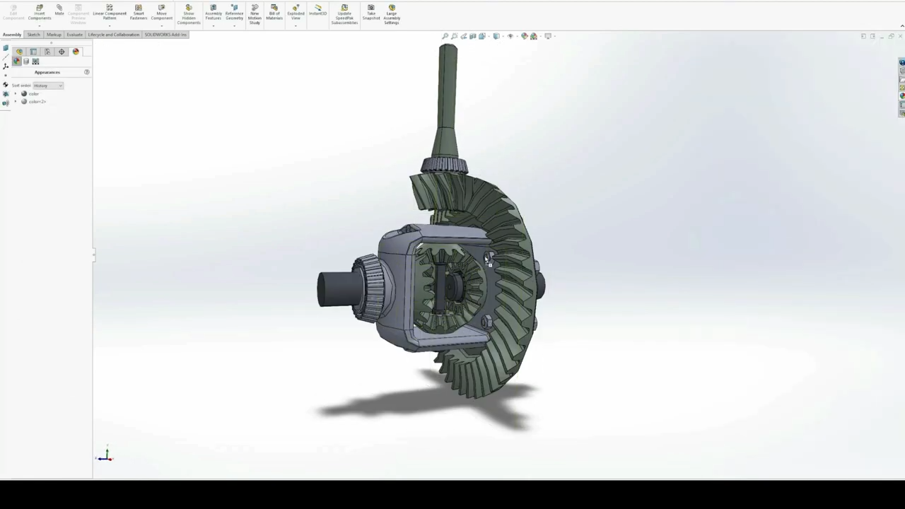 screenshot of 3D model in Blender