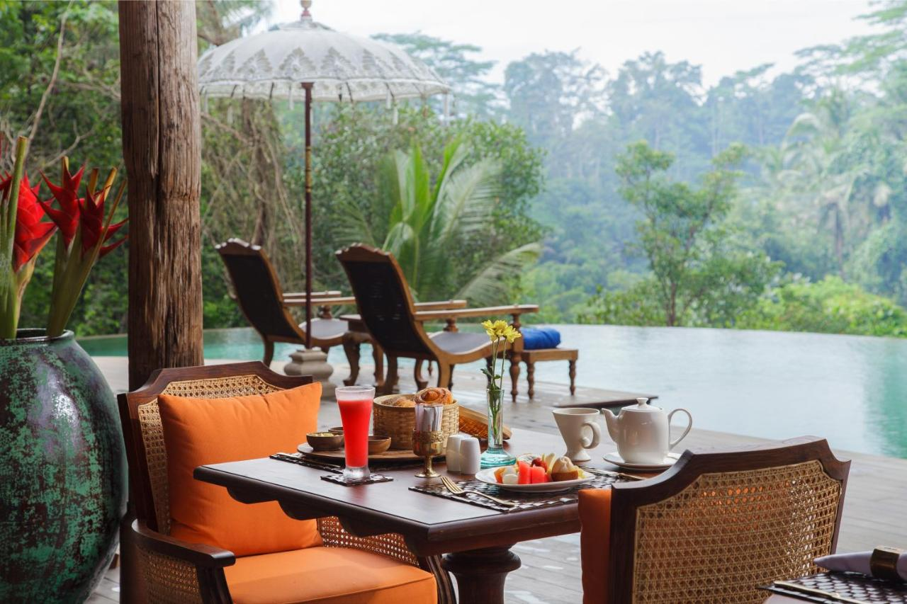 luxury resort in ubud with private balcony