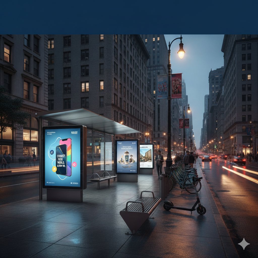 What Are The Types Of Outdoor Advertising That Works? 6 street furniture advertising