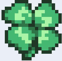 The Lucky trait icon. 