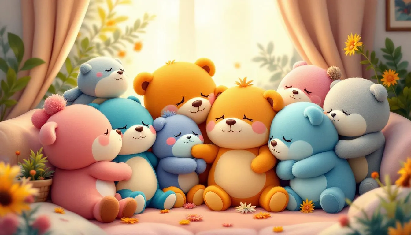Comforting plushies that can bring a smile to friends who are feeling sad.