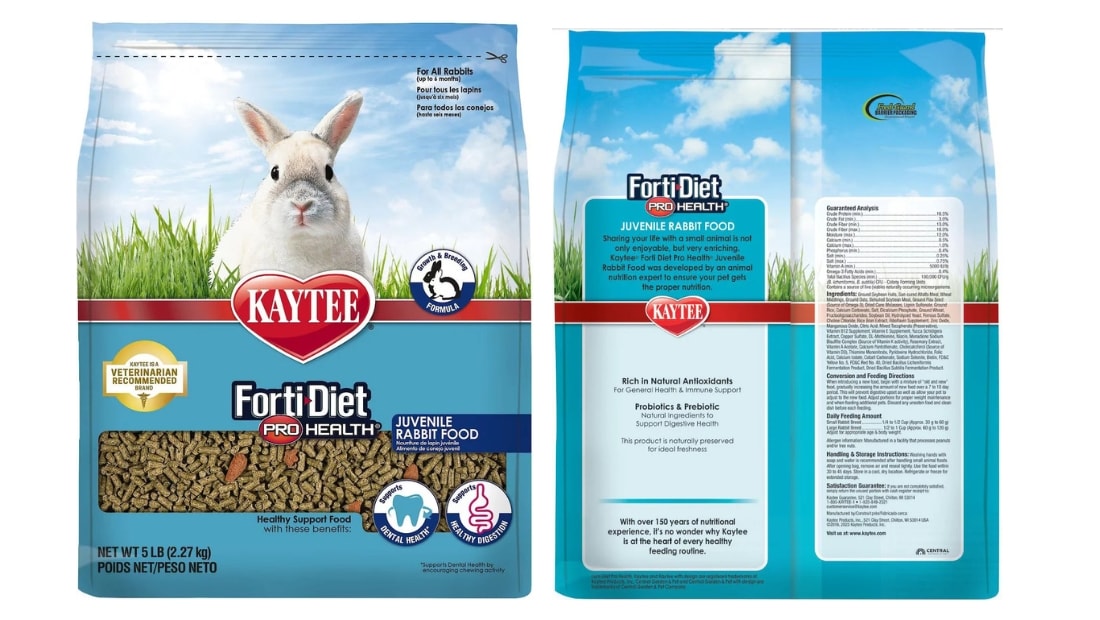 juvenile rabbit food