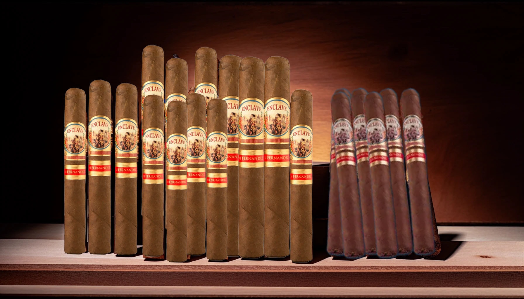 Variety of Enclave Cigar Sizes