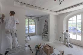 Exterior isn't the only surface painting companies service. Interior drywall house painters in Vienna Virginia