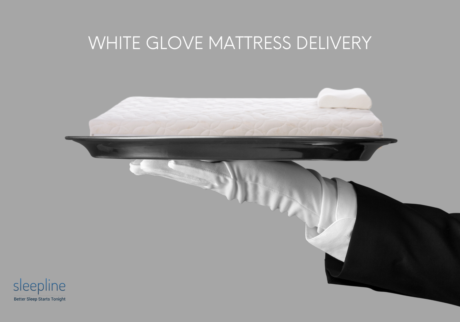 What is white glove mattress delivery service? Sleepline