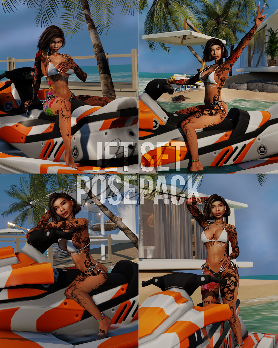 Jet Set Pose Pack