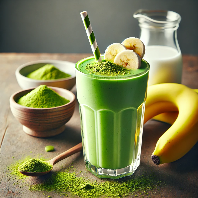 Matcha Banana Smoothie